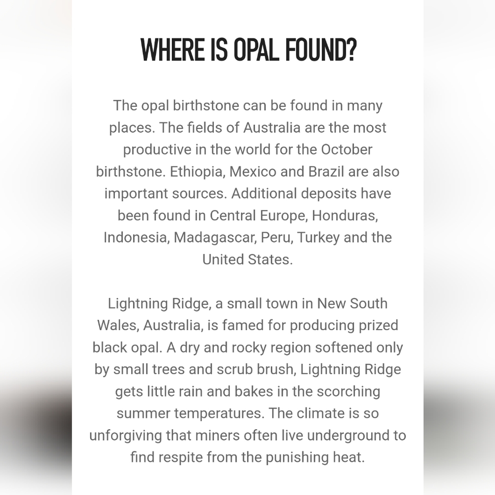 OPAL meaning use and care - Picture 5 of 6